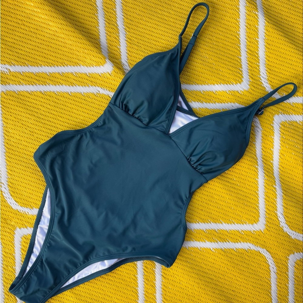 Teal One-Piece Swimsuit